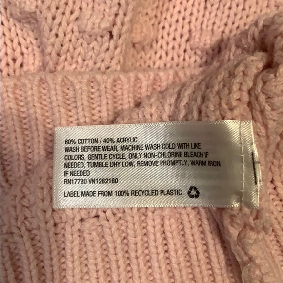 Girls’ Pink Sweater Tunic - 4T - Picture 5 of 5